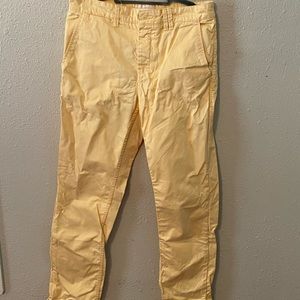 NORSE PROJECTS Aros Light Chinos Pants - Yellow